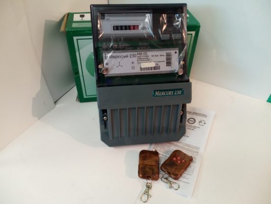 Меркурий 230 АМ 00 с пультом